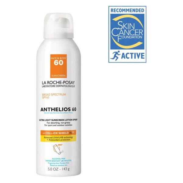 Buy the original La Roche Posay Anthelios 60 Ultra Light Sunscreen Spray in Lagos Nigeria
