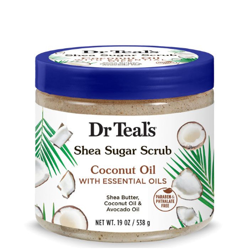 Buy the original Dr Teal's Shea Sugar Body Scrub - Coconut Oil - 538g (19oz) in Lagos Nigeria