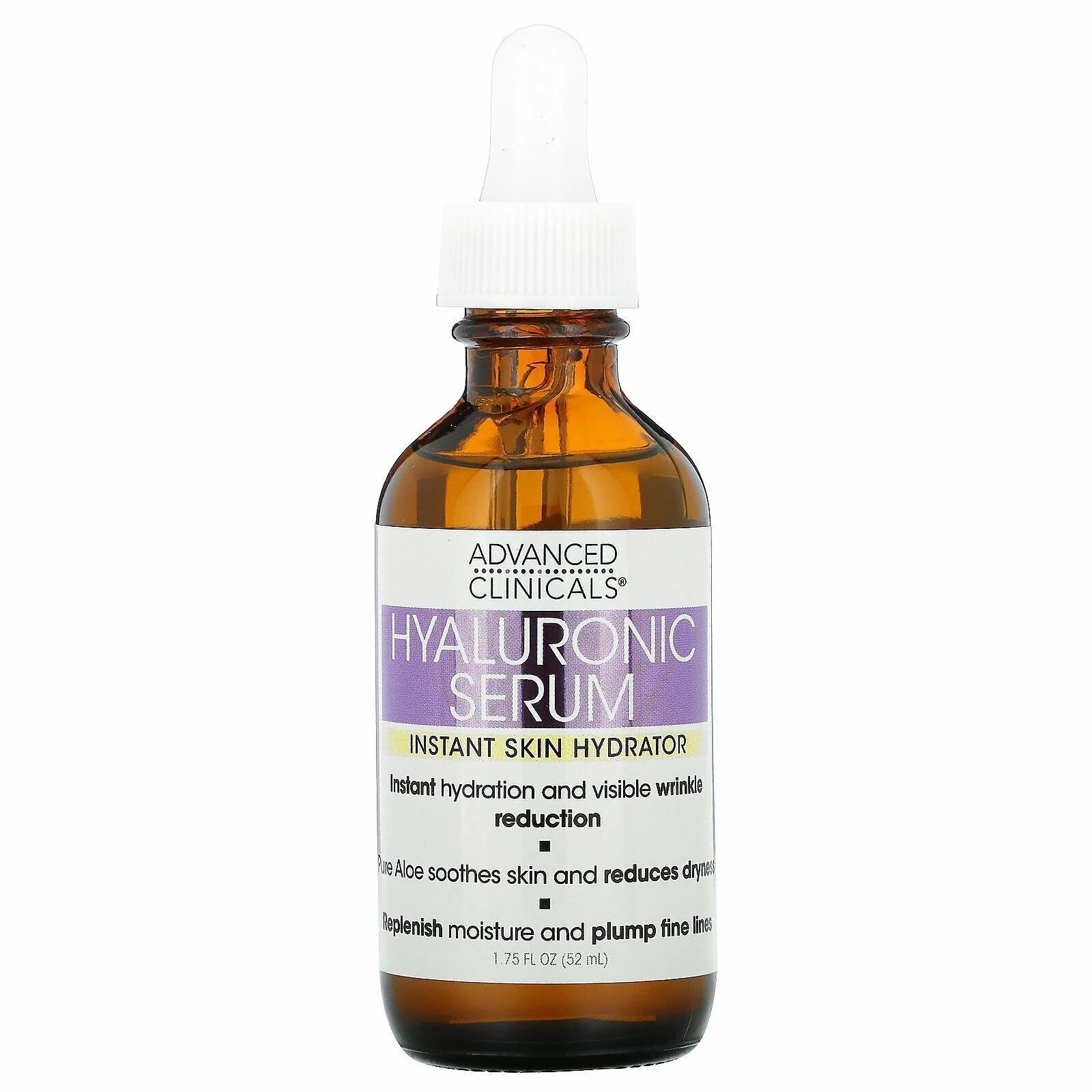Buy the original ADVANCED CLINICALS HYALURONIC SERUM 1.75oz in Lagos Nigeria