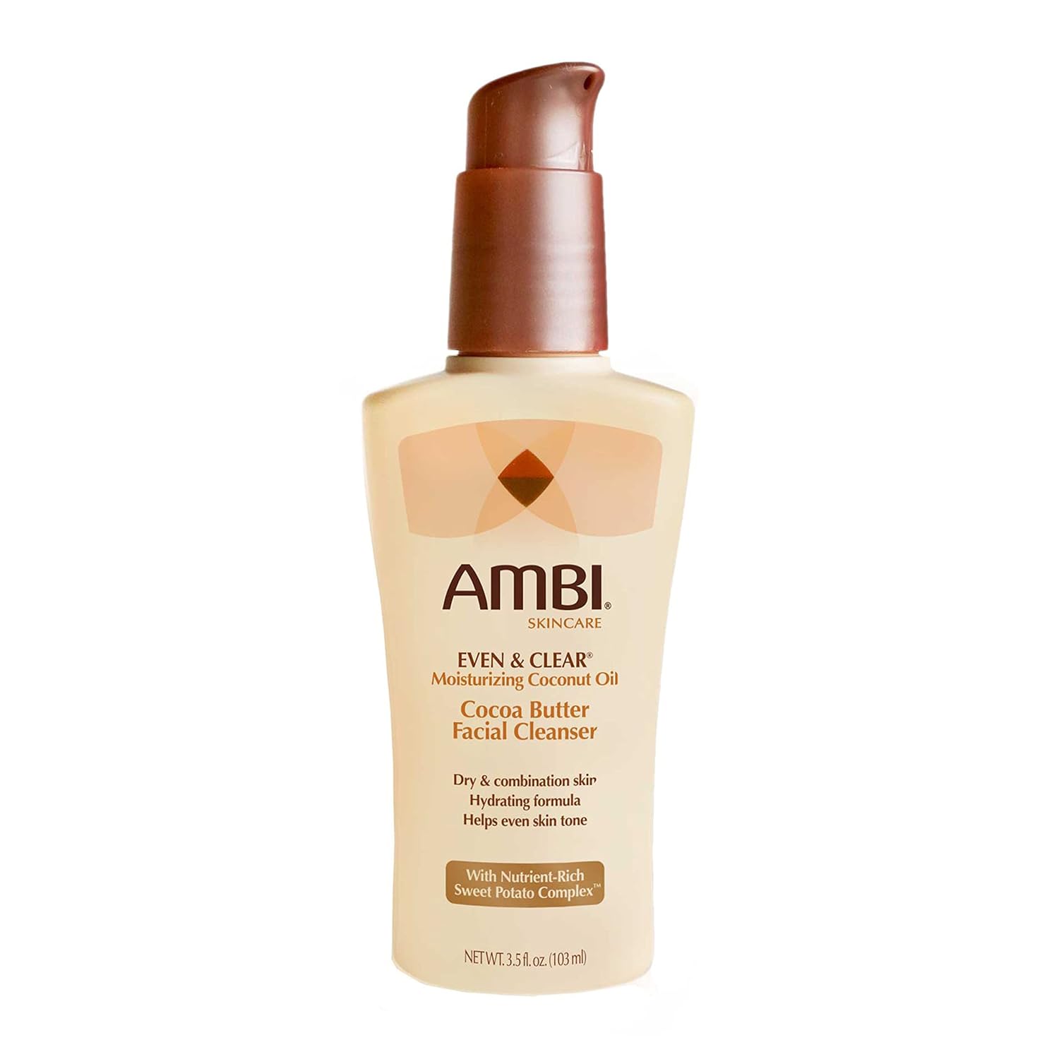 Buy the original Ambi Even & Clear Moisturizing Coconut Oil Cocoa Butter Facial Cleanser in Lagos Nigeria