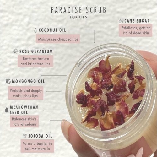 Buy the original Arami Paradise Lip Scrub in Lagos Nigeria