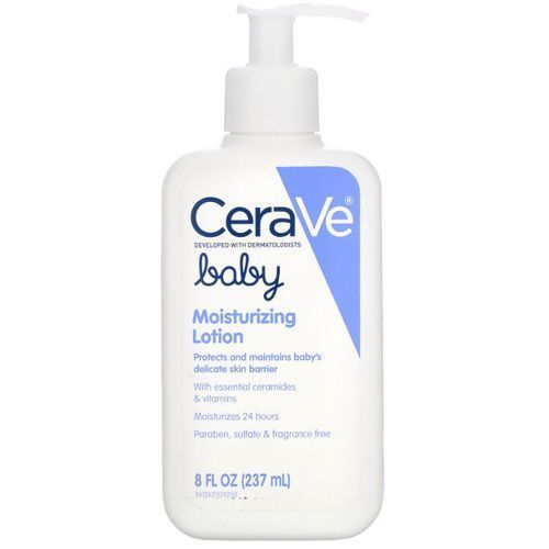 Buy the original CeraVe Baby Moisturizing Lotion Fragrance Free with Essential Ceramides| 8Fl Oz in Lagos Nigeria