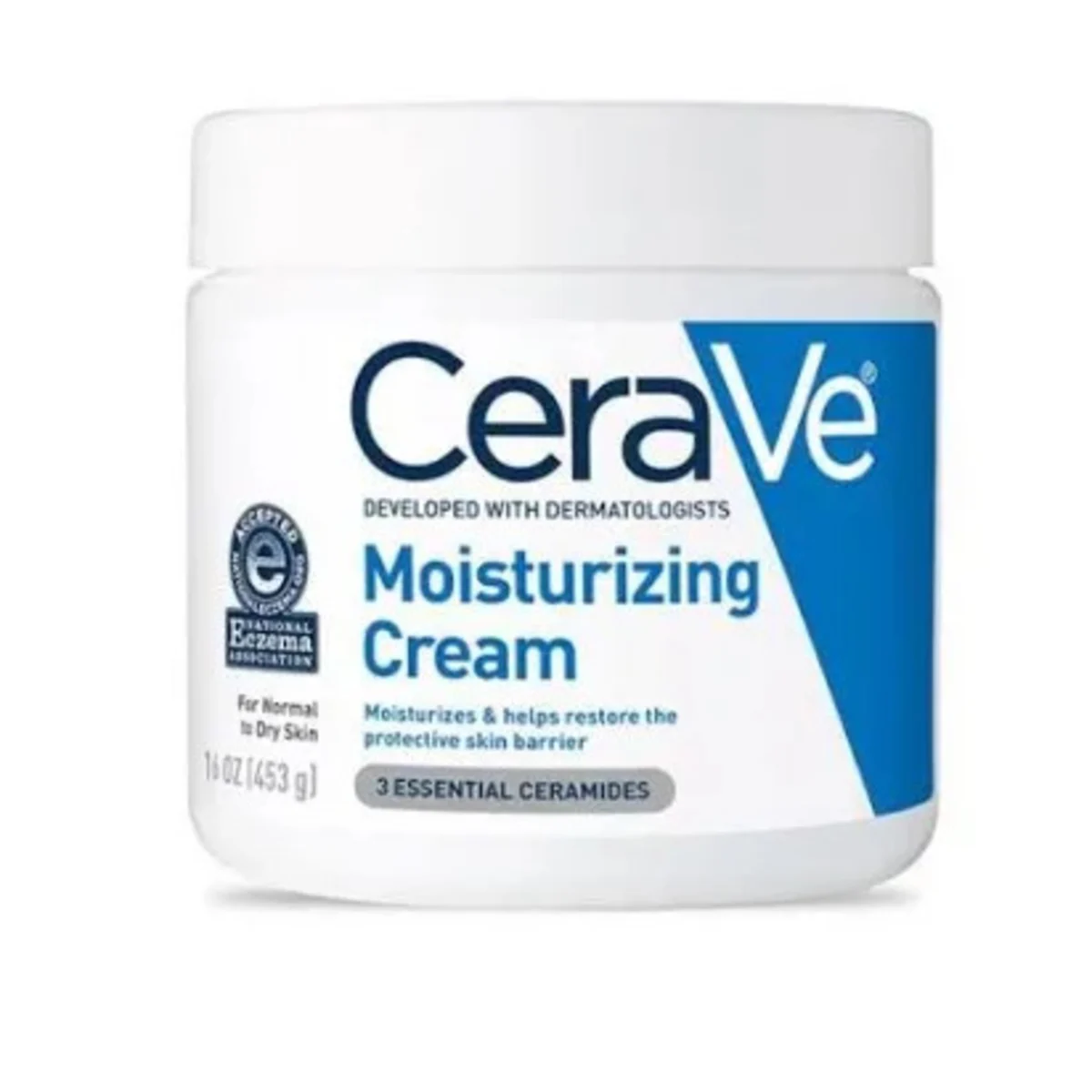 Buy the original CeraVe Face and Body Moisturizing Cream for Normal to Dry Skin | 16oz (USA) in Lagos Nigeria