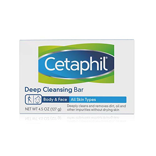 Buy the original Cetaphil Deep Cleansing Face & Body Bar for All Skin Types in Lagos Nigeria