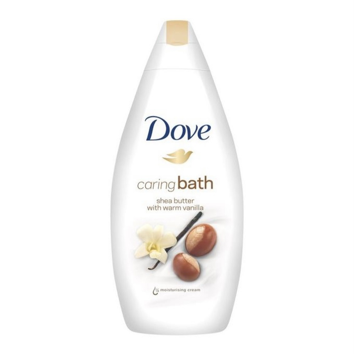 Buy the original Dove Caring Bath shea butter with warm vanilla 500ml in Lagos Nigeria