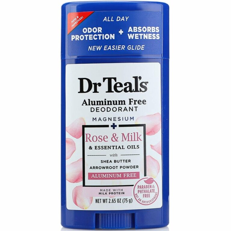 Dr Teals Aluminum Free Deodorant Rose and Milk Dr Teals Aluminum Free Deodorant Rose and Milk