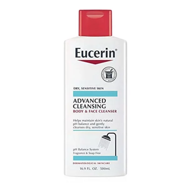 Buy the original Eucerin Advanced  Cleansing Body & Face Cleanser| 16.9oz in Lagos Nigeria