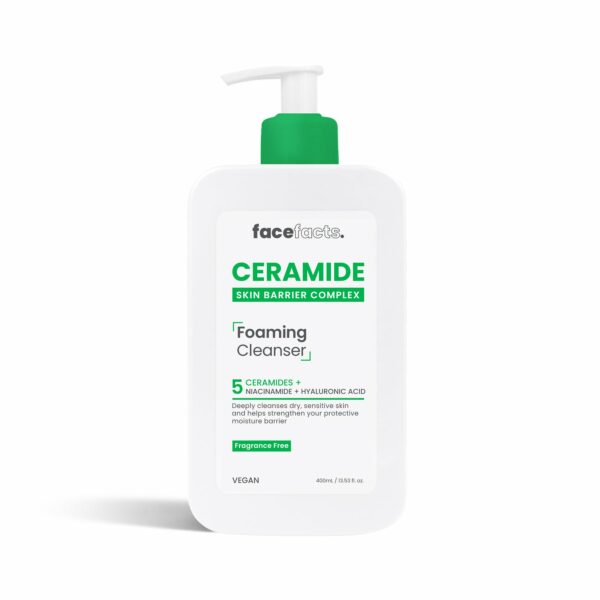 Buy the original Face Facts Ceramide Foaming Cleanser 400ml in Lagos Nigeria