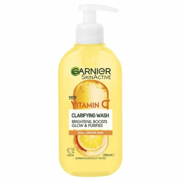 Buy the original Garnier Vitamin C Clarifying Wash - 200ml in Lagos Nigeria