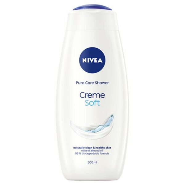 Buy the original Nivea Creme Soft Shower Gel |  500ml in Lagos Nigeria