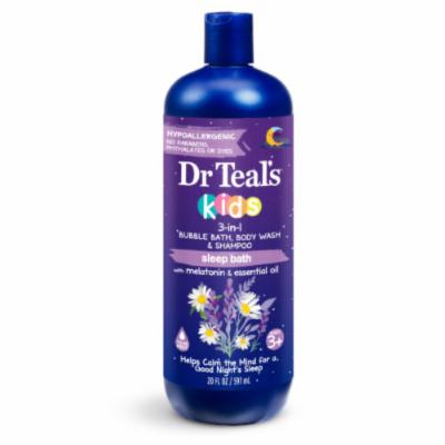 Dr Teals Kids 3-in-1 Sleep Bath with Melatonin & Essential Oil