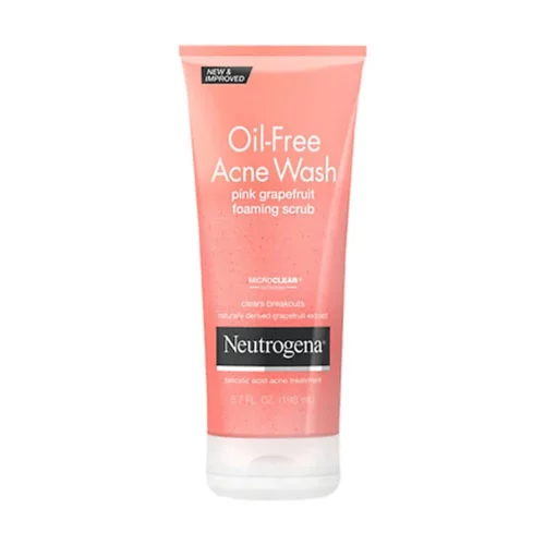 Buy the original Neutrogena Oil-Free Acne Wash Pink Grapefruit Foaming Scrub 4.2 Fl Oz in Lagos Nigeria