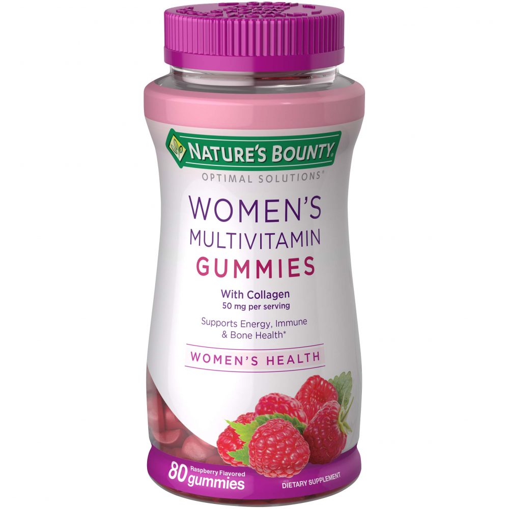 Buy the original Nature's Bounty Hair Skin and Nails Gummies Raspberry 80 Gummies in Lagos Nigeria