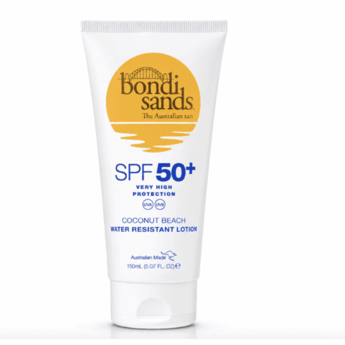 Buy the original Bondi Sands Sunscreen Lotion SPF50+ (Coconut Beach) 150ml in Lagos Nigeria
