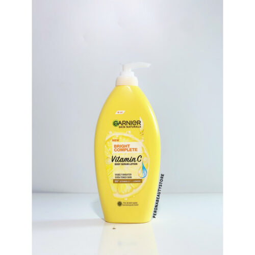 Buy the original Garnier Bright Complete Vitamin C Body Serum Lotion | 400ml ( All skin type) in Lagos Nigeria