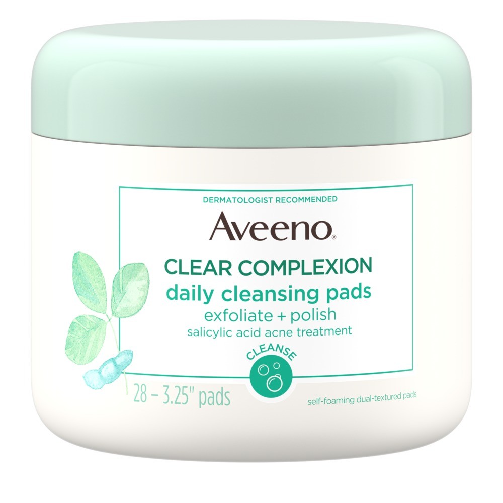 Buy the original Aveeno Clear Complexion Daily Cleansing Exfoliating Pads For Face in Lagos Nigeria