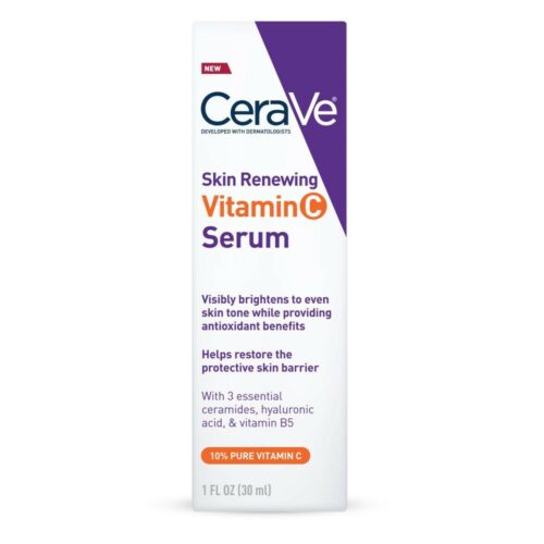 Buy the original CeraVe Skin Renewing Face Serum with Vitamin C and Hyaluronic Acid in Lagos Nigeria