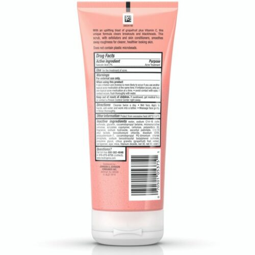 Buy the original Neutrogena Oil-Free Acne Wash Pink Grapefruit Foaming Scrub 4.2 Fl Oz in Lagos Nigeria