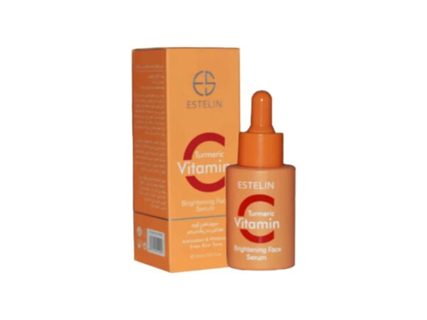 Buy the original Estelin Vitamin C + Turmeric brightening Face serum in Lagos Nigeria