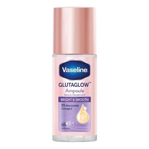 Buy the original Vaseline GlutaGlow Ampoule Deodorant  Bright & Smooth | 45ml in Lagos Nigeria