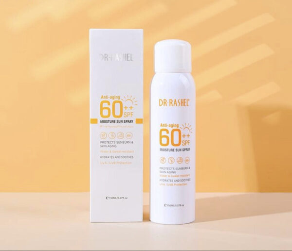 Buy the original Dr Rashel Anti Aging Moisture Sun Spray SPF60 | 150ml in Lagos Nigeria