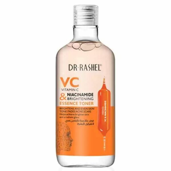 Buy the original Dr Rashel Vitamin C & Niacinamide Brightening Essence Toner 500ml in Lagos Nigeria