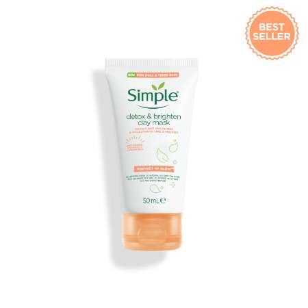 Buy the original Simple Protect n Glow detox & brighten clay mask | 50ml in Lagos Nigeria