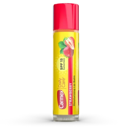 Buy the original Carmex Daily Care Strawberry Flavor with SPF15 in Lagos Nigeria