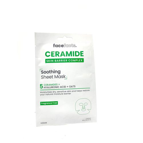 Buy the original Face Facts Ceramide Soothing Sheet Mask in Lagos Nigeria