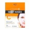 Buy the original Face Facts Vitamin C Brightening Sheet Mask | 2packs in Lagos Nigeria