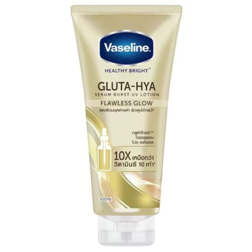 Buy the original Vaseline Gluta-Hya Serum Burst UV Lotion Flawless Glow in Lagos Nigeria