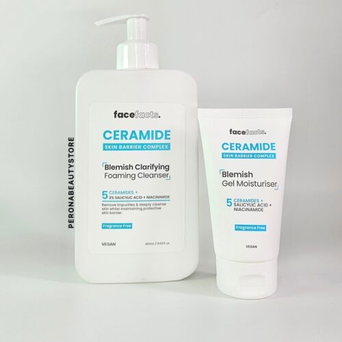 Buy the original (Combo Deal) Face Facts Blemish  Duo- Ceramide Blemish Gel Moisturiser  &  Blemish clarifying Foaming Cleanser in Lagos Nigeria