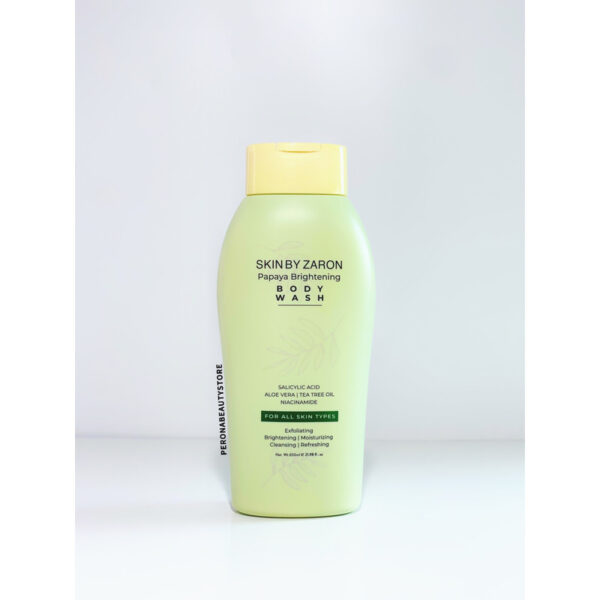 Buy the original Skin By Zaron Papaya Brightening Body Wash | 650ml in Lagos Nigeria