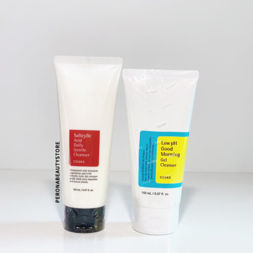Buy the original (Combo Deal) Cosrx Low pH Good Morning Gel Cleanser & Cosrx Salicylic Acid Daily Gentle Cleanser in Lagos Nigeria