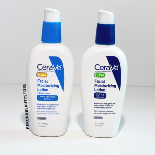 Buy the original (Combo Deal) CeraVe Facial Moisturizing Lotion PM & CeraVe Facial Moisturizing Lotion AM SPF 30 in Lagos Nigeria