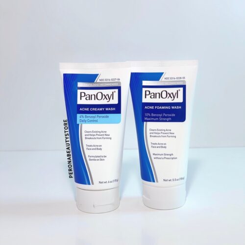 Buy the original (Combo Deal) Panoxyl Duo- 10% Benzoyl Peroxide Acne Foaming Wash  & 4% Benzoyl Peroxide Acne Creamy Wash in Lagos Nigeria