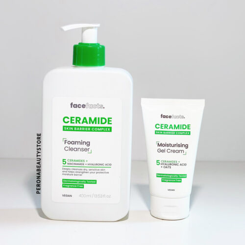Buy the original (Combo Deal) Face Facts Ceramide Foaming Cleanser 400ml & Ceramide Moisturising Gel Face Cream in Lagos Nigeria