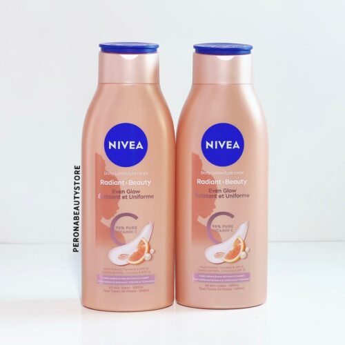 Buy the original (Combo Deal) Nivea Radiant & Beauty Even Glow Body lotion 400ml | 2pcs in Lagos Nigeria