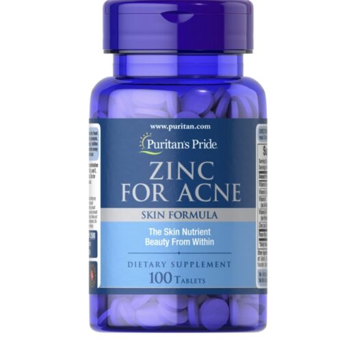 Buy the original Puritans Pride Zinc for Acne 100 tablets in Lagos Nigeria