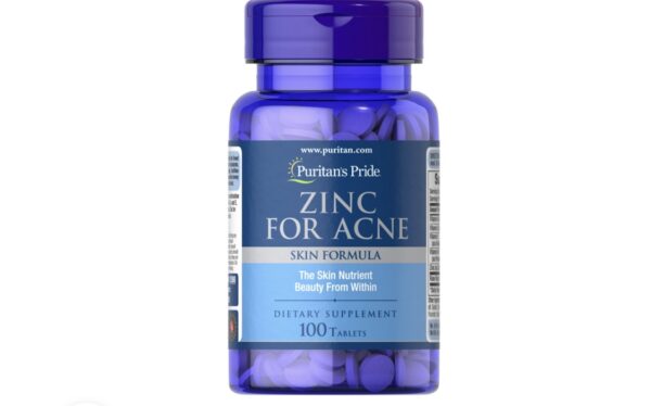 Buy the original Puritans Pride Zinc for Acne 100 tablets in Lagos Nigeria