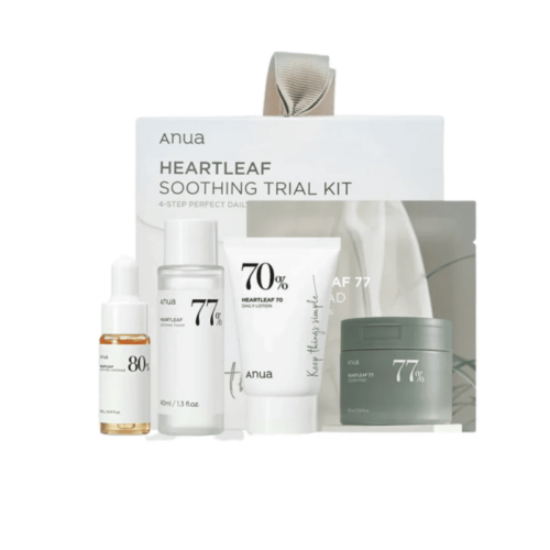 Buy the original Anua Heartleaf Soothing Trial Kit in Lagos Nigeria