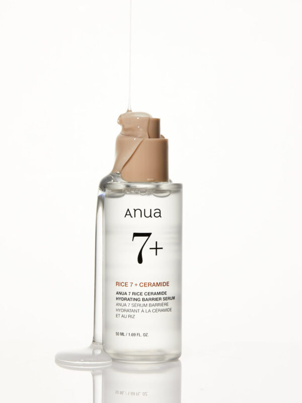 Buy the original Anua Rice 7 Ceramide Hydrating Barrier Serum | 50ml in Lagos Nigeria