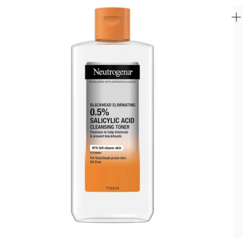 Buy the original Neutrogena Blackhead Eliminating 0.5% Salicylic Acid Cleansing Toner 200ml in Lagos Nigeria