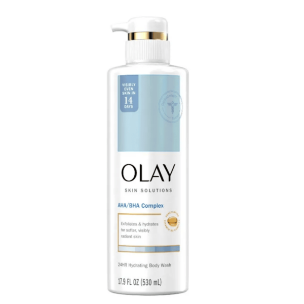 Buy the original Olay Skin Solutions Body Wash with AHA/BHA Complex  | 17.9 fl oz in Lagos Nigeria