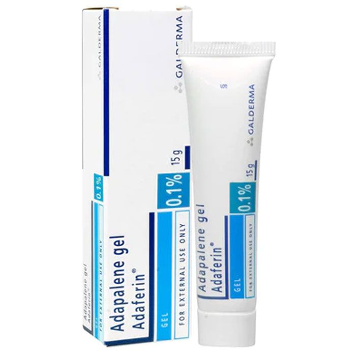 Buy the original Adaferin Adapalene 0.1% Gel 15g in Lagos Nigeria