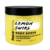 Buy the original Face Facts Lemon Swirl Body Scrub in Lagos Nigeria