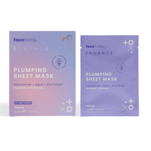 Buy the original Face Facts Enhance Plumping Sheet Masks - 3 Sheet in Lagos Nigeria