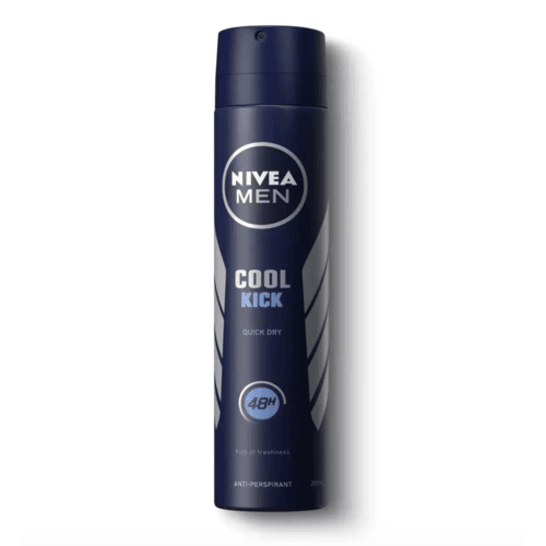 Buy the original Nivea Men Cool Kick Deodorant Spray 200ml in Lagos Nigeria