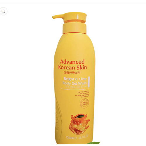 Buy the original Advanced Korean Skin Bright and Clear Vit C & Vit E Body Gel Wash | 1200ml in Lagos Nigeria