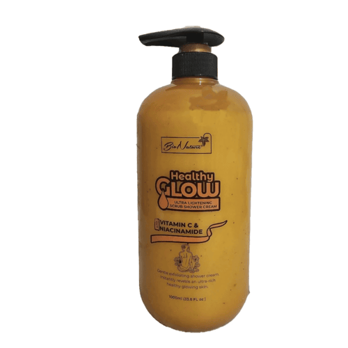 Buy the original Bio Nature Healthy Glow Ultra Lightening Body Wash with Vitamin C & Niacinamide in Lagos Nigeria